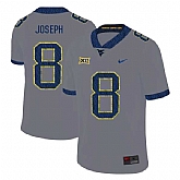 West Virginia Mountaineers 8 Karl Joseph Gray College Football Jersey Dzhi,baseball caps,new era cap wholesale,wholesale hats